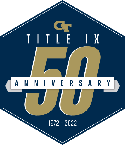 50th Anniversary of Title IX Logo