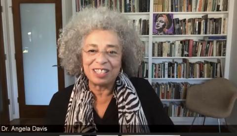 Angela Davis gave a keynote speech at the 2021 Georgia Tech Black History Month Lecture