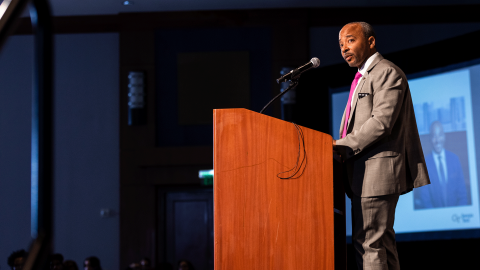 Dr. Raheem Beyah gives keynote speech at Annual President's Dinner