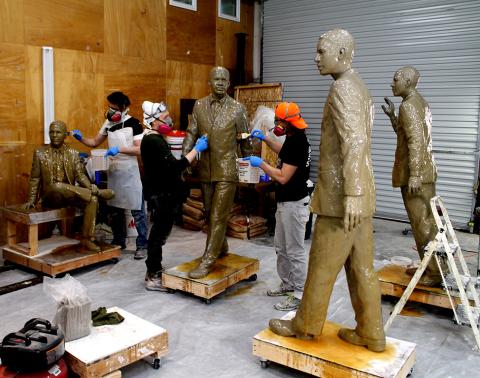 The finishing process, Baer Bronze Fine Art Foundry