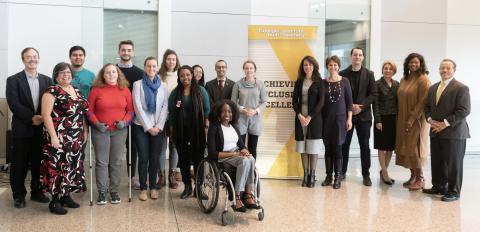 The Diversity and Inclusion Fellows Program third cohort gather at the conclusion of last year's program.