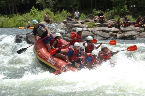 Challenge Ocoee River Whitewater Rafting Trip