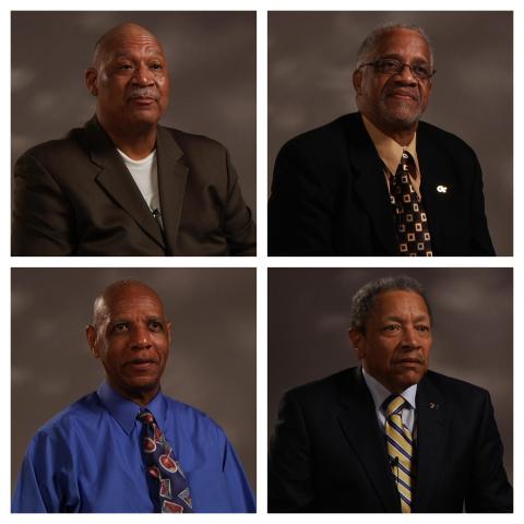 The Trailblazers today (top, l-r: Greene, Long; bottom, l-r: Williams, Yancey)