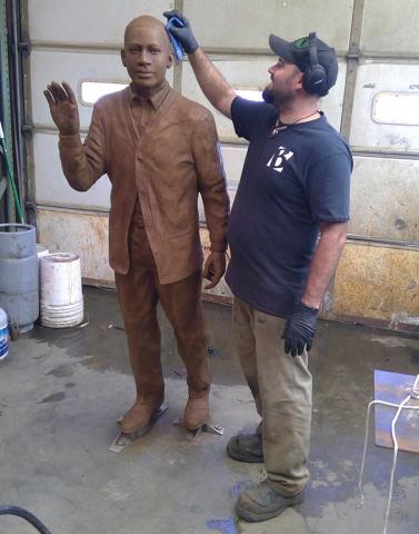 The patina process, Baer Bronze Fine Art Foundry